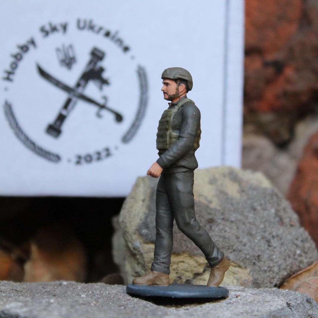 Figurine President Zelenskiy (metal)