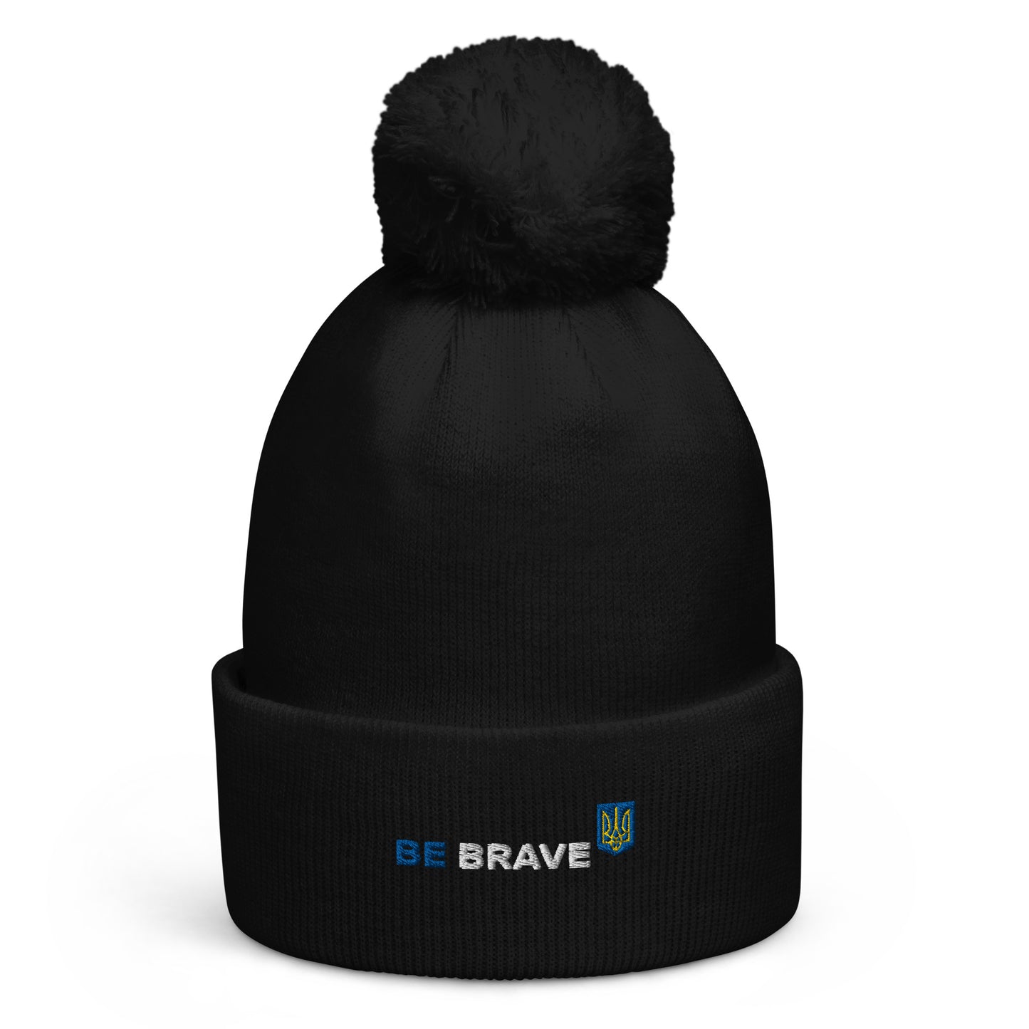 Pom pom beanie будь сміливим